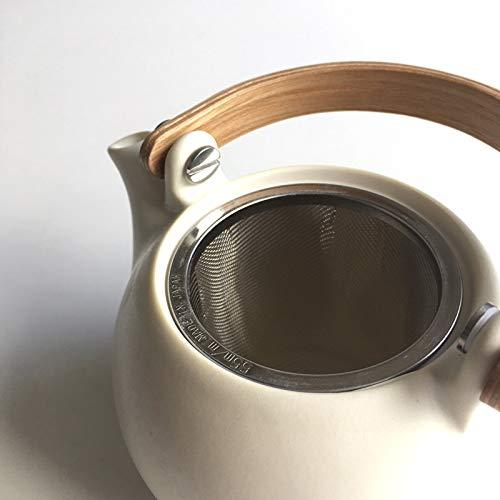 Teapot White Earthenware