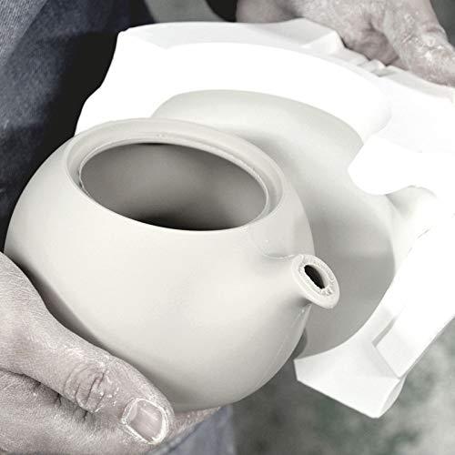 Teapot White Earthenware