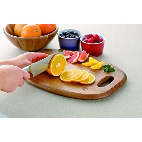 Kevnhaun Oval Cutting Board Cake Tray Total Length 30Cm Kds174-S