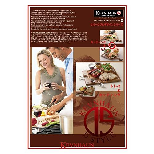 Kevnhaun Oval Cutting Board Cake Tray Total Length 30Cm Kds174-S