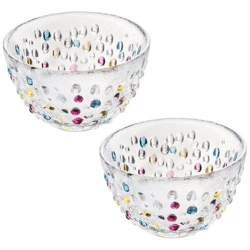 Dansk Bubble Confetti Pair Fruit Bowl 791269/2