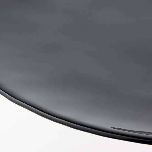 Toyo Sasaki Glass Plate Universe Plate 300 Black 30Cm 46066Bk