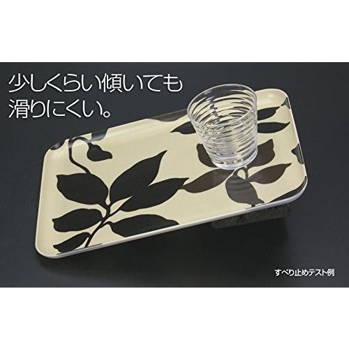 Tatsucraft Ns Tray L Square 42Cm Rest Blue Anti-Slip Tray Stylish Plastic Anti-Slip Square Rectangular Western Style Tray Interior