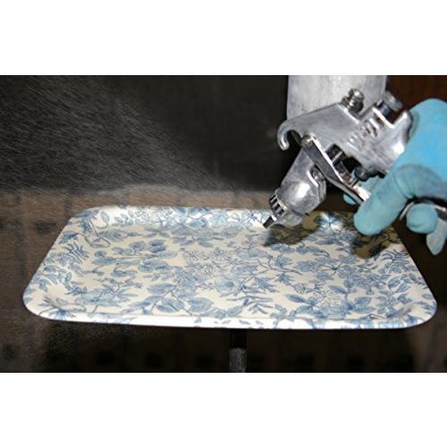 Tatsucraft Ns Tray L Square 42Cm Rest Blue Anti-Slip Tray Stylish Plastic Anti-Slip Square Rectangular Western Style Tray Interior