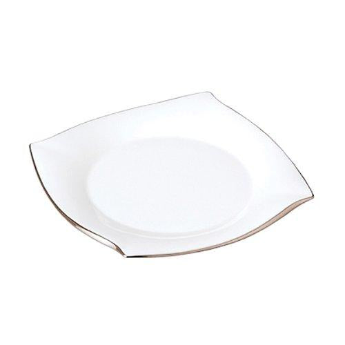 Narumi Plate Forte Platinum 29Cm Square Meat 50554-5247