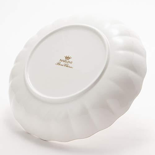 NARUMI Plate Dish Rose Blanche Diameter 25cm 52187-23244
