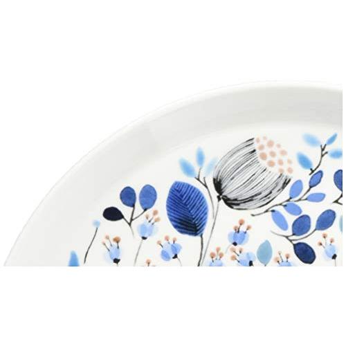 Narumi Medium Plate Blue Diameter 19Cm Anna Emilia 52189-5644P