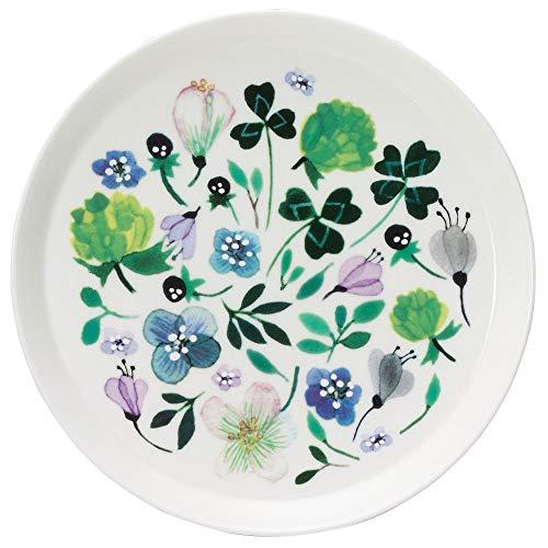 Narumi Medium Plate Green Diameter 19Cm Anna Emilia 51854-5644P