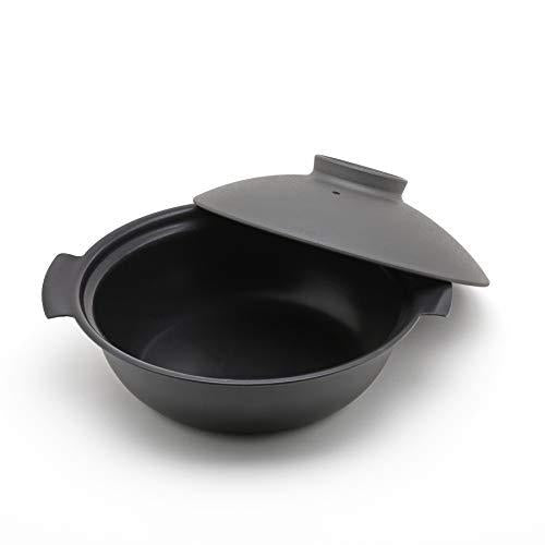 Pressence Tabletop Pot [Ih Donabe] Gray 24Cm Made In Japan Compatible With Ih 118-06365