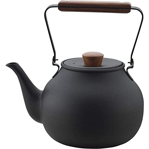 Tea Pot Black Large Miyazaki Seisakusho