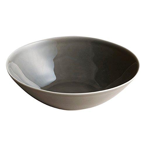 Kinto Atelier Tete Deep Plate 185Mm Light Gray 34882