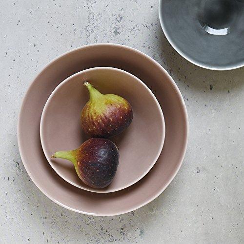 Kinto Atelier Tete Deep Plate 185Mm Light Gray 34882