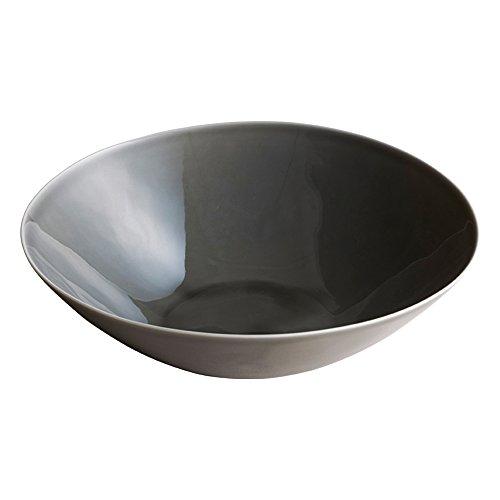 Kinto Atelier Tete Deep Plate 250Mm Light Gray 34886