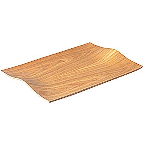 KINTO Non-slip Curved Handle Tray 440x310mm Willow 45141