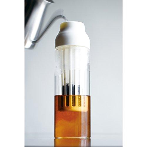 Kinto Pitcher/Cold Water Bottle Capsule Cold Brew Carafe 1L White 26471