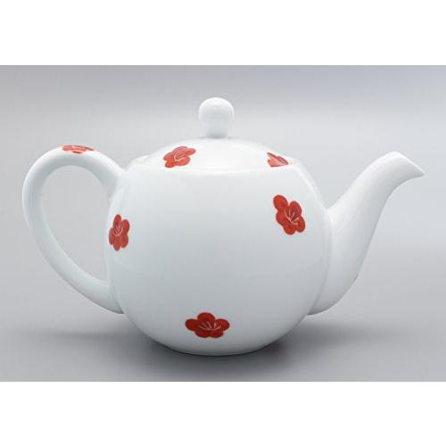 Teapot White Hasami Ware Senemon Kiln