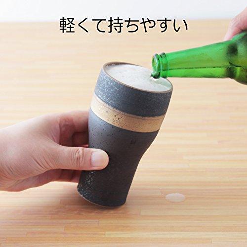 Hasamiyaki Tumbler / Double Structure Keepo Beer Cup Star Gold Approximately φ 8cm xH 14.2cm 330cc