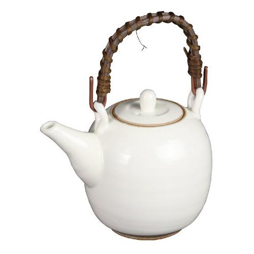 Teapot White Clay Hasami Ware