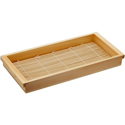 Yamako Cypress/Board Soba With Body/Bamboo Blinds, Large, Painted 21439