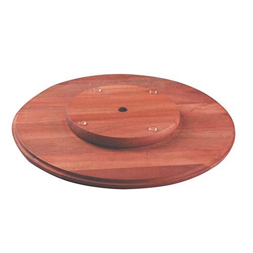 Tramontina Rotating Serving Board Wooden Plate Provence 35Cm Round African Mahogany 13355/641 Tramon