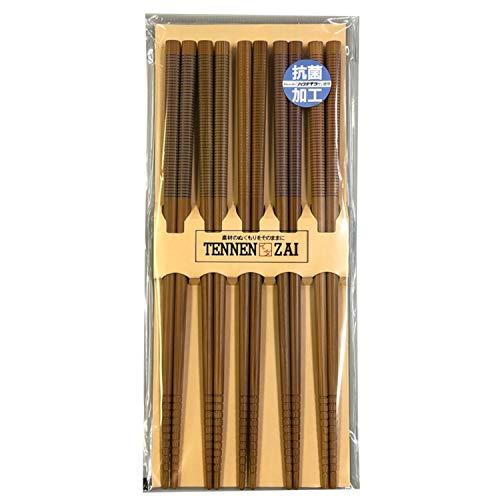 Ishida Japanese Chopsticks for Customers Soot Bamboo Sensuji 23cm Natural Bamboo 67136