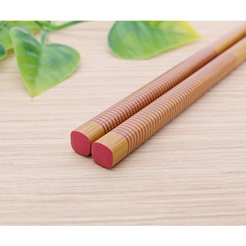 Ishida Japanese Chopsticks for Customers Soot Bamboo Sensuji 23cm Natural Bamboo 67136