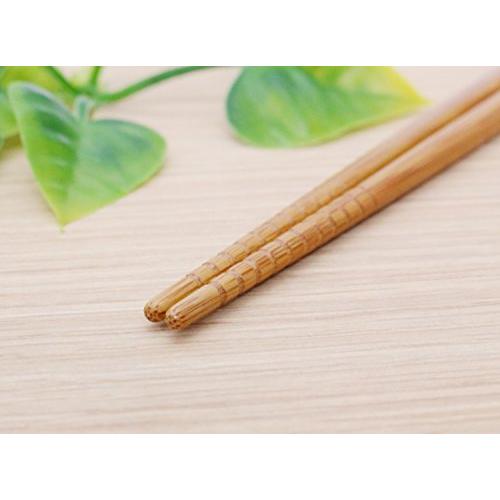 Ishida Japanese Chopsticks for Customers Soot Bamboo Sensuji 23cm Natural Bamboo 67136