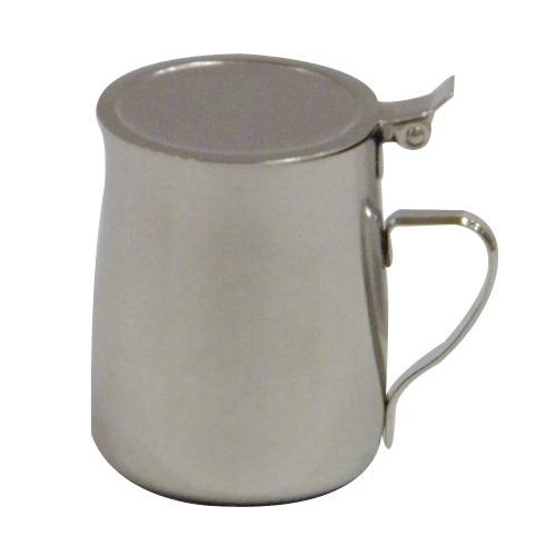 Pearl Metal Milk Pitcher With Lid For 5 People Stainless Steel Commercial Use Made In Japan C-9614