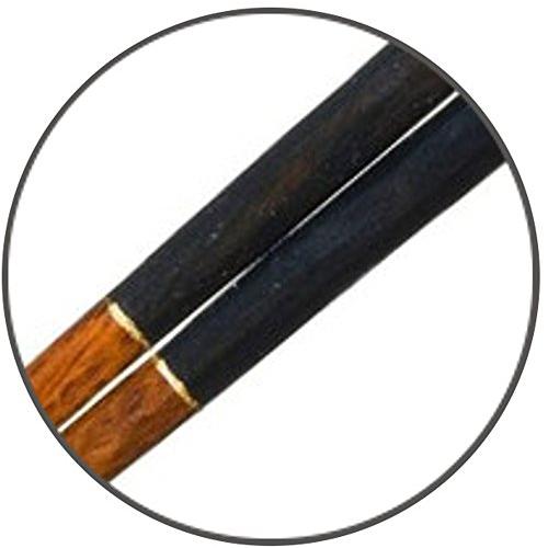 Isso Japanese made chopsticks Fuju Sumi 23cm