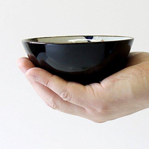 Ranchant Tea Bowl Black, Red Φ12.3X5.8(Cm) Shumaki Shunju Arita Ware Made In Japan