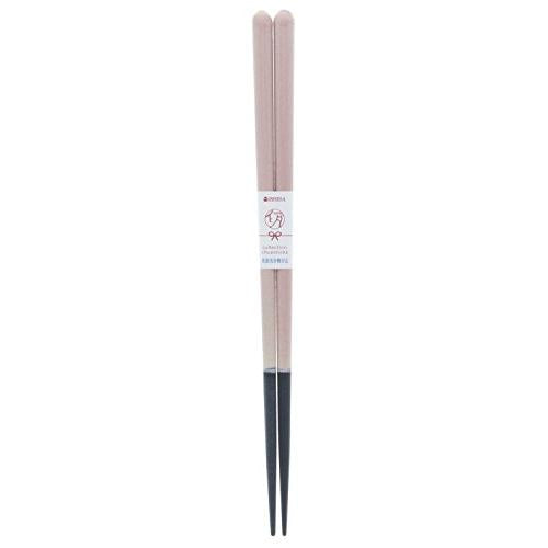 Ishida Japanese Chopsticks Kumonoi Wooden (Natural Wood) Acrylic 20.5cm Pink