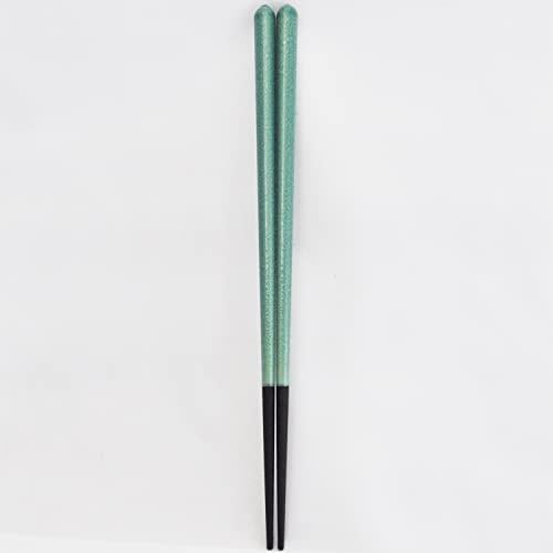 Ishida Japanese Chopsticks Kumonoi Wooden (Natural Wood) Acrylic 23cm Blue