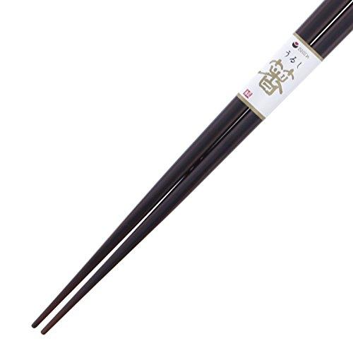 Ishida Japanese Chopsticks Aclear Kiriko Wooden (Natural Wood) Lacquer Painted Blue 23.5cm