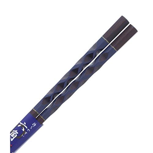 Chopsticks hexagonal maple lacquer painted 23cm