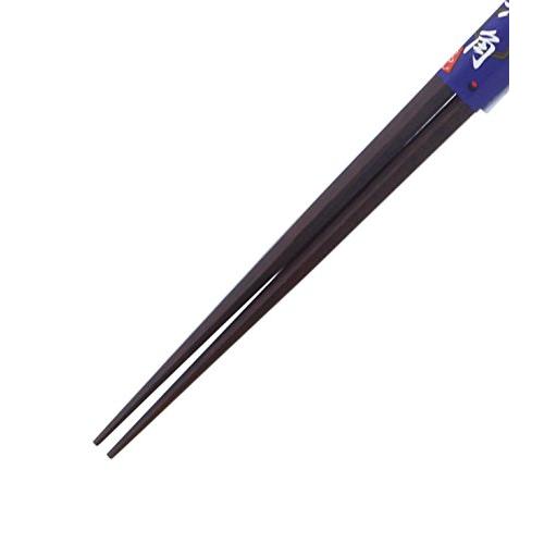 Chopsticks hexagonal maple lacquer painted 23cm