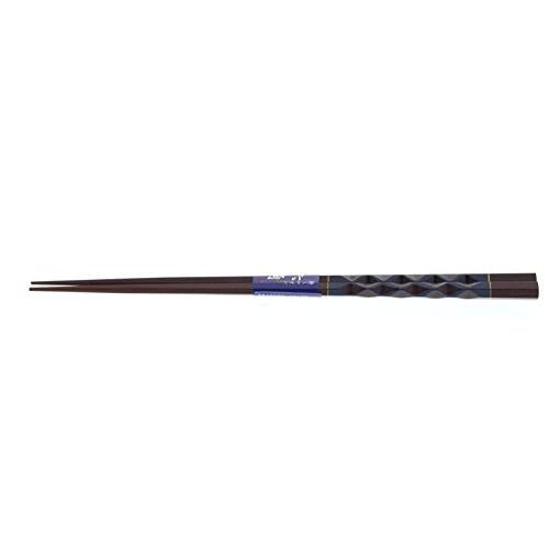 Chopsticks hexagonal maple lacquer painted 23cm