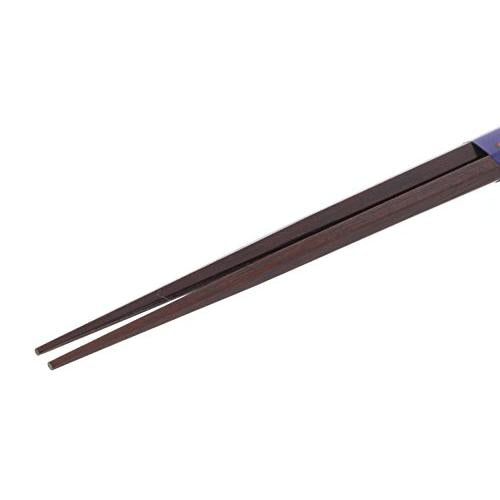 Chopsticks hexagonal maple lacquer painted 23cm