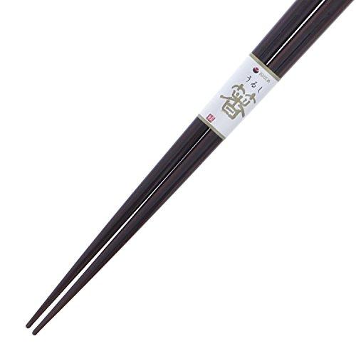 Ishida Japanese Chopsticks Acrylic Lacquer Kiriko Matsuba Wooden (Natural Wood) Red 21.5cm