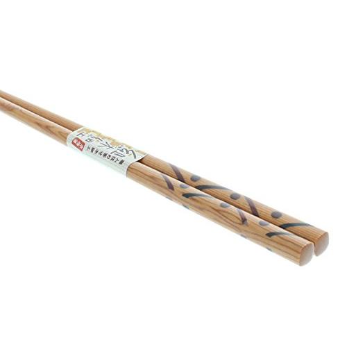 Ishida Chopsticks Kumiki Crafts Mountain Hut Wooden (Natural Wood) Point 23cm