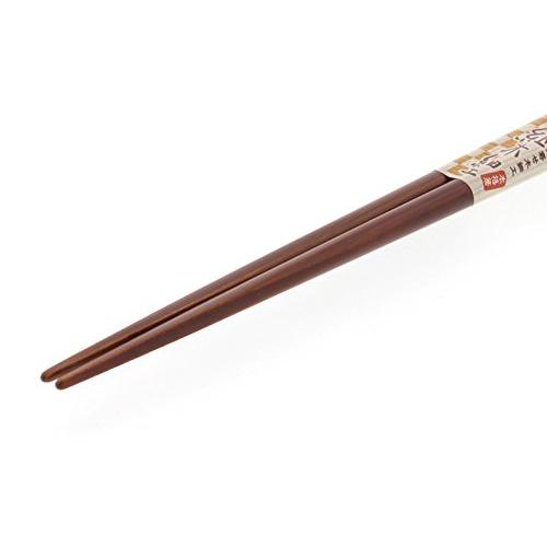 Chopsticks Kumiki Craft Polka Dots Wooden (Natural Wood) Point 23cm