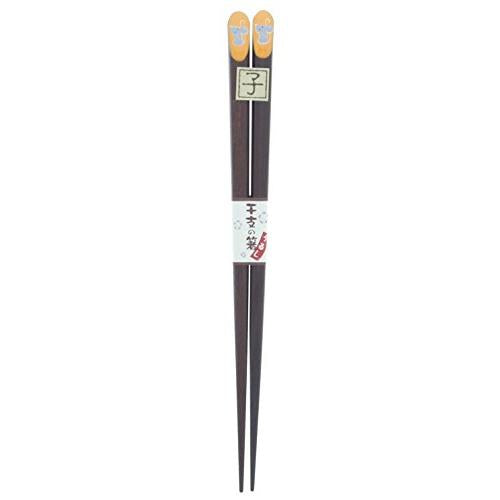 Chopsticks Zodiac Mouse (Child Mouse) Lacquer Painted Wooden (Natural Wood) 18cm