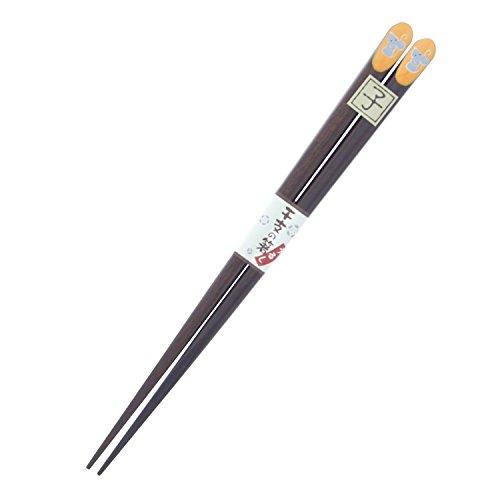 Chopsticks Zodiac Mouse (Child Mouse) Lacquer Painted Wooden (Natural Wood) 18cm