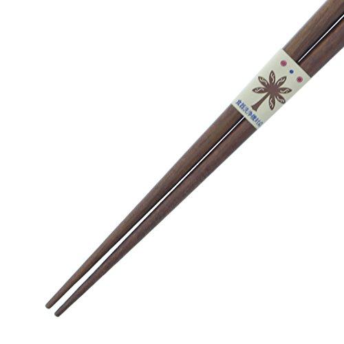 Ishida Japanese Chopsticks Flower Rabbit Wooden (Natural Wood) Acrylic 18cm Red