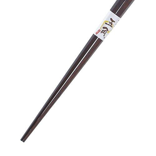 Ishida Made in Japan Chopsticks Pentagonal Lacquer Wooden (Natural Wood) Plain 28cm