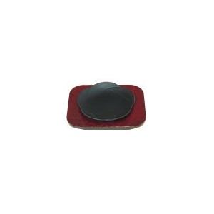 Sanwa Seiki Seisakusho Japanese Style Steak Plate, Lacquer Style, Plum, Large, Iron Casting, Natural Wood Psv13001