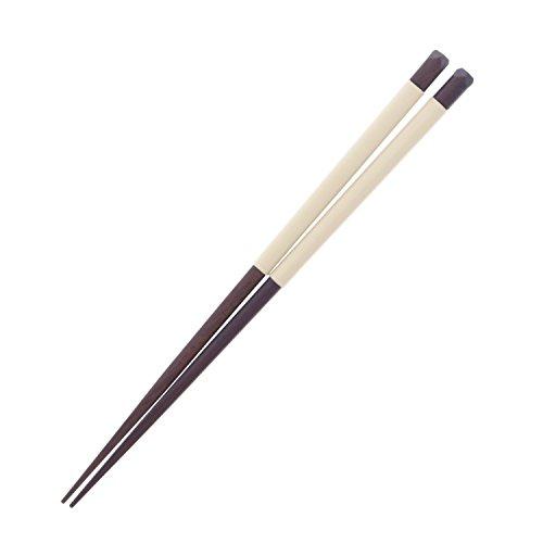 Ishida Japanese Chopsticks Silicone Ivory 21cm