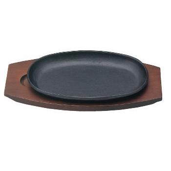 Steak Plate, 1 Small Piece, Iron Plate, Ih Compatible, Asahi A-101-15