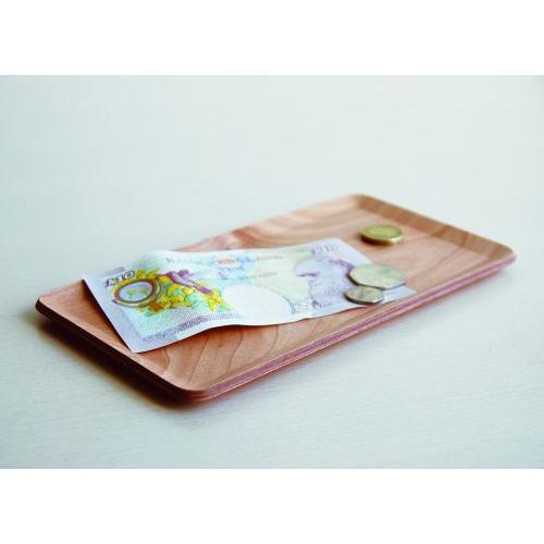 Kinto Non-Slip Tray 220X120Mm Teak Wooden Tray 45160