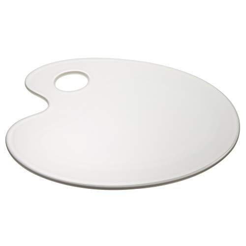 Narumi Plate Pro Style White 23Cm Palette Plate Microwave Warmable Made In Japan 8725-9730