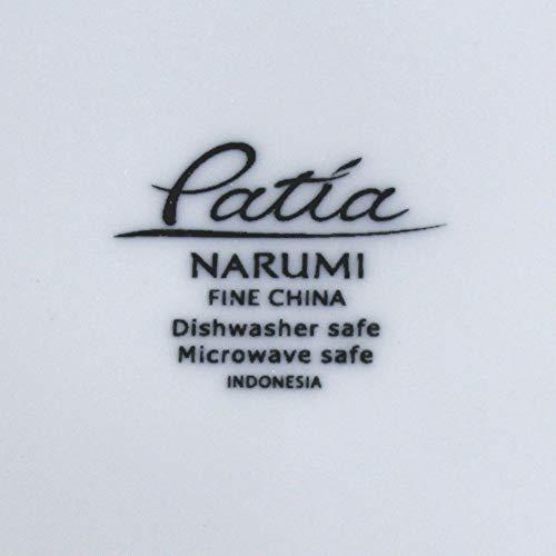 Narumi Plate Dish Patia 28Cm White Stylish Simple One Plate Lunch Plate Flat Plate Microwave